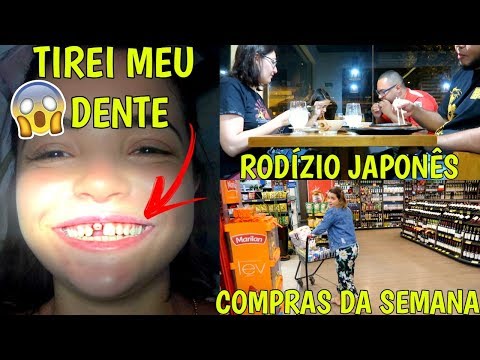 TIREI MEU DENTE DA FRENTE, RODÍZIO JAPONÊS E COMPRAS DA SEMANA ♥ – Bruna Paula