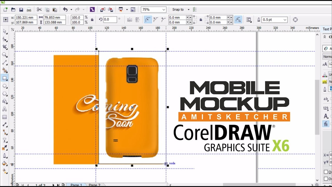 download mockup coreldraw