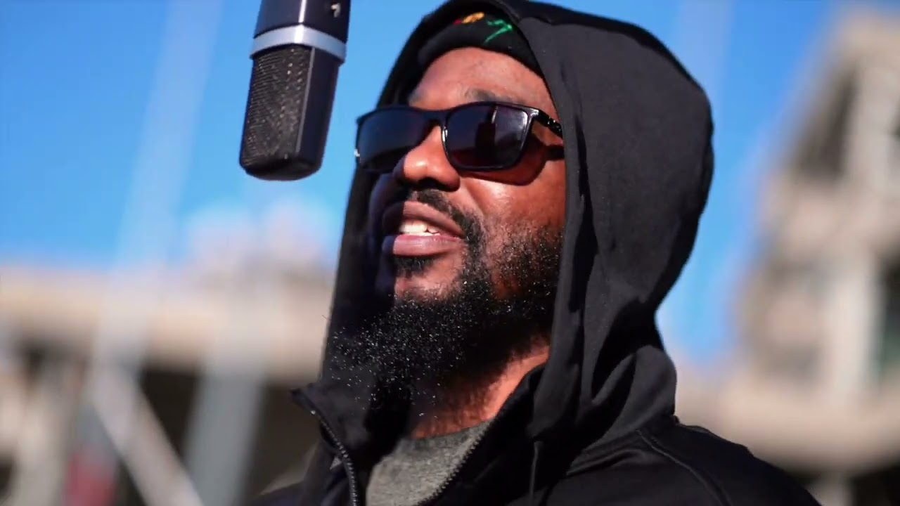 Not Human hanging mic Performance