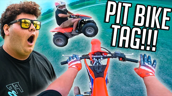 I LAUNCHED My Pit Bike at Braydon Price!!