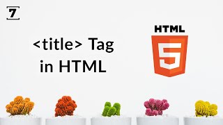 title tag in HTML