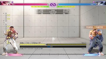 ryu OD fireball perfect parry timing