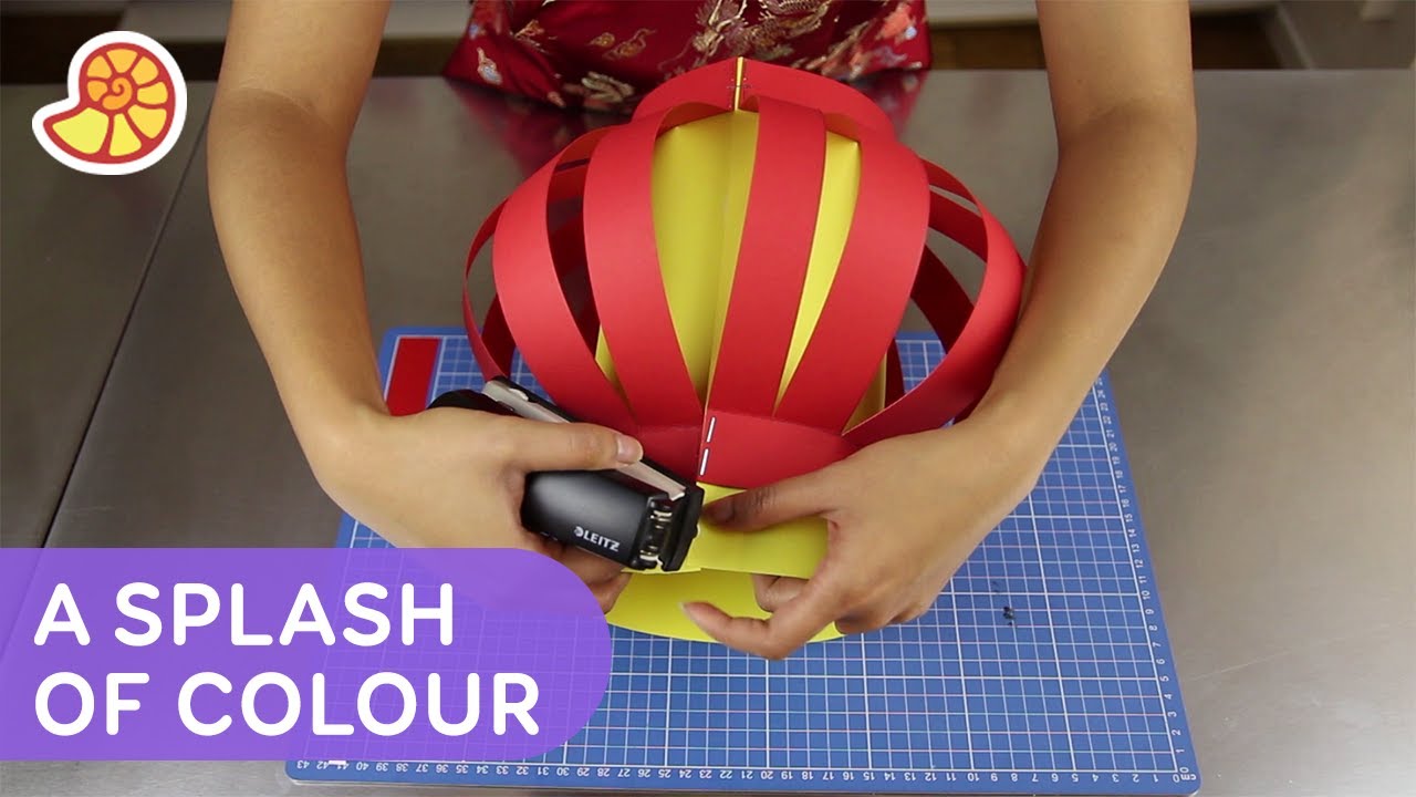 Make a Chinese Lantern 🏮 | Crafy Art