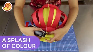 Make a Chinese Lantern 🏮 | Crafy Art