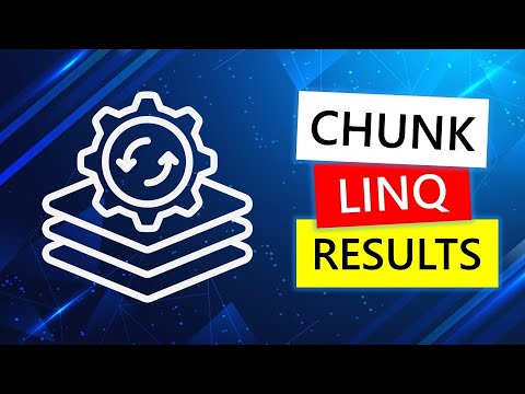 Chunk your LINQ results in C#