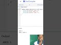Why no error in Java programming in tamil #javaprogramming
