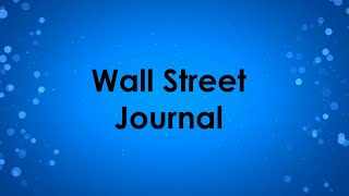 How to Access the The Wall Street Journal Online with an FBCL Library Card