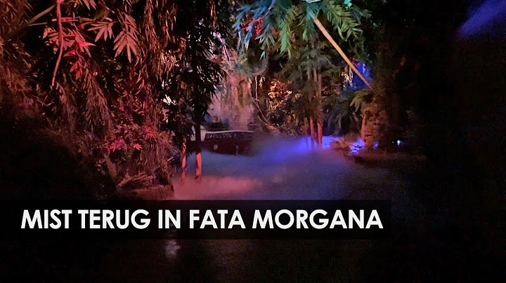 Fata Morgana (Efteling) weer open na opknapbeurt: mist terug, animatronic kapot
