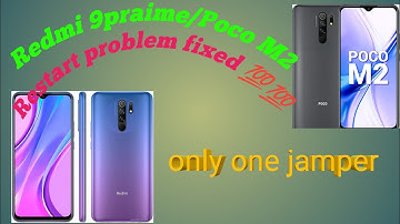 Redmi9/poco M2 Restart problem fixed 💯✅✅