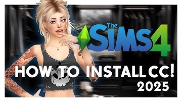HOW TO INSTALL CUSTOM CONTENT FOR THE SIMS 4 (CLOTHES, HAIR, MAKEUP)