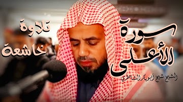تلاوة خاشعة وهادئة من صلاة التراويح للشيخ شيخ أبو بكر الشاطري سورة الأعلى