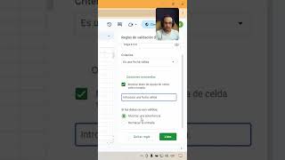 Como insertar un calendario en una celda de Google Sheets