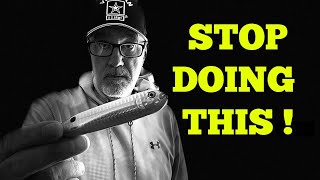 STOP DOING THIS - Your FISHING RIG IS STUPID - RIGHT WAY TO TIE SANTEE RIG