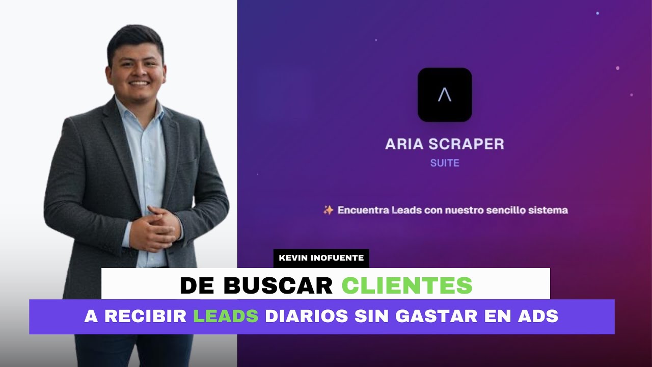 El Sistema Para Conseguir Leads Diarios Sin Invertir en Anuncios / Kevin Inofuente