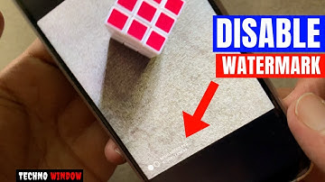 How To Disable Redmi Note 7 Pro Camera Watermark