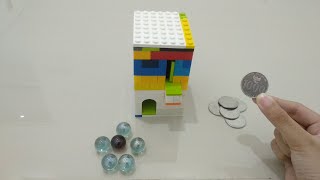 Working Lego Candy Machine V9 *no technic pieces* Demonstration only!