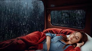 Fall asleep immediately with the sound of pouring rain  Solution for perennial insomnia  ASMR by UDAN Therust 164 views 6 days ago 3 hours, 51 minutes