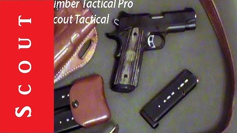 Cover Image for Kimber Tactical Pro II 45 ACP Pistol Review - FULLY LOADED EXCELLENCE - Scout Tactical