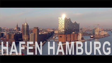 Hamburger Hafen - Köhlbrand - Elbphilharmonie - Elbbrücke (4K)