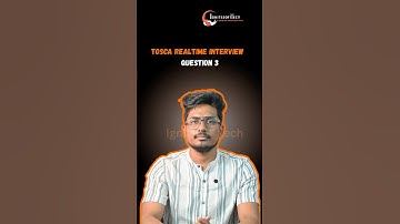 Q3) What are the Main Components & Sections in Tosca | Tosca 100+ Real Time/Previous Interview Q & A