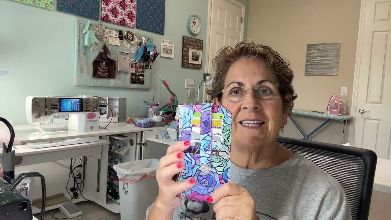 Cutting on the Scan n Cut Sewing up the Purse Pal by Linds Handmade