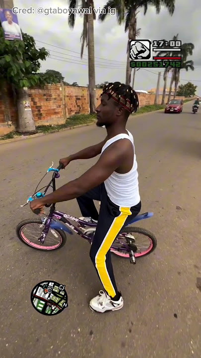GTA di Dunia Nyata 😲 #game #gta #sanandreas #playstation #shorts