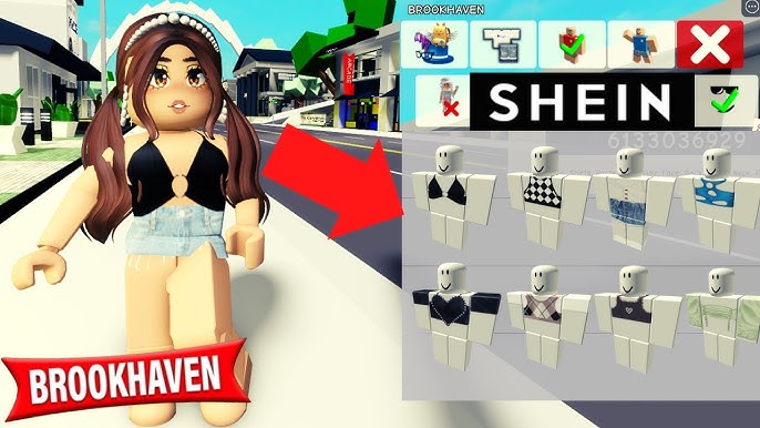 id de roupas do brookhaven versão:patricinha #roblox #brookhaven