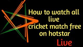 #live vivo IPL2019 How to watch live cricket match free on hotstar vivo IPL 2019