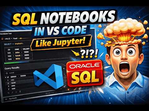 SQL Notebooks in VS Code - Demo & Tutorial (Step by Step - Detail) | Write SQL Like Jupyter Notebook