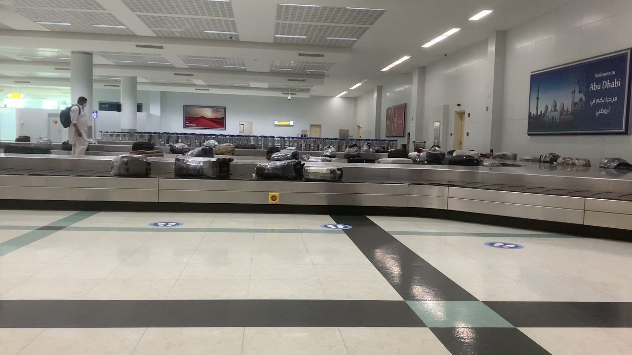 ABU DHABI AIRPORT T2 BAGGAGE BELT YouTube