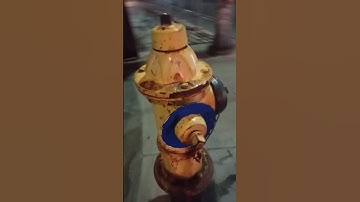 4ft tall raised fire hydrant on corner of Bathurst St Clair Toronto #canada #fire