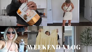 WEEKEND VLOG: home decor things, grocery haul, Luke Combs concert