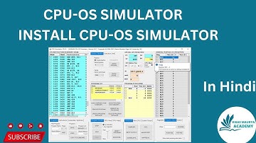 CPU-OS Simulator Install | #cpu #os #simulator #vikasmauryaacademy
