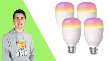Nooie Smart LED Bulb WiFi Dimmable RGB Compatible w/ Alexa Google Home