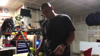 RYOBI ONE+ 18 Volt Lithium-Ion Cordless Attachment Capable Brushless String Trimmer