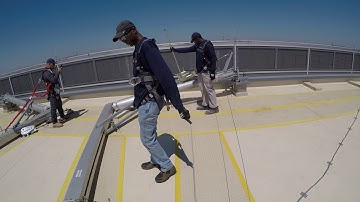 BMES Demo of Cube Fixed Davit Setup