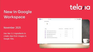 Use Veo 3.1 ingredients to create clips from images in Google Vids.