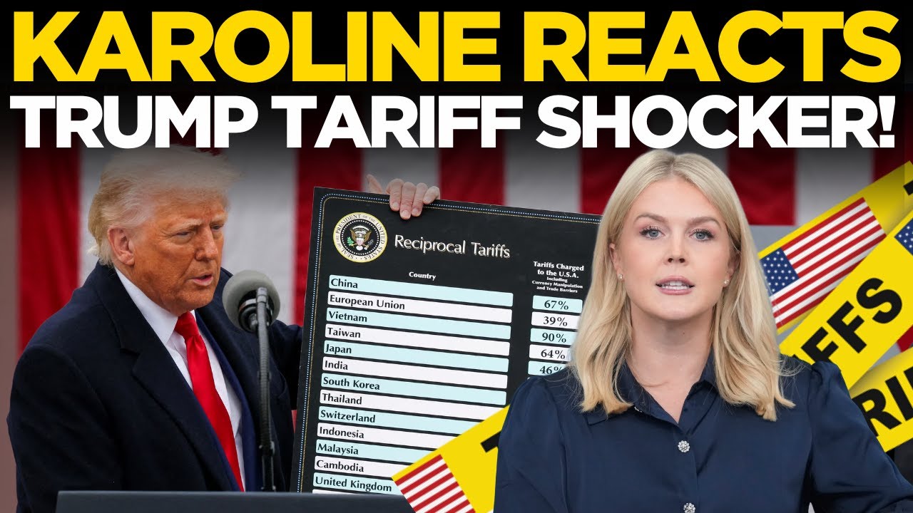 LIVE | Karoline Leavitt BREAKS SILENCE On Trump’s Tariff Shocker | What She Just Revealed! |US News