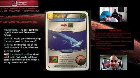 Cardboard From Mars Episode 16: Base Game Card Grades (Electro Catapult to Fuel Factory)