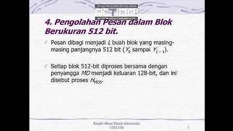 Kriptografi Algoritma MD5 dengan C# - ilmu komputer undana