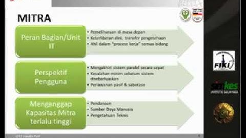FIKI 2010 "Avoiding HMIS implementation pitfalls -- Lessons learned from Aceh" part 2.flv