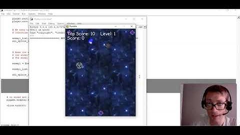 Introduction to Pygame Tutorial Rumble Game