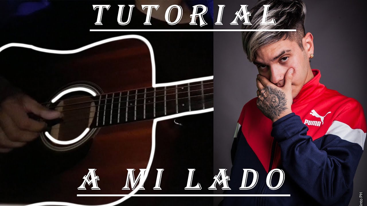 DANI - A MI LADO || Tutorial guitarra (Bien explicado) - YouTube