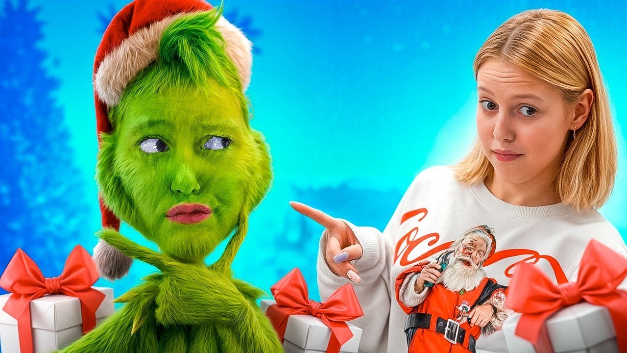Amelka chce být GRINCH! Svátek je v ohrožení!