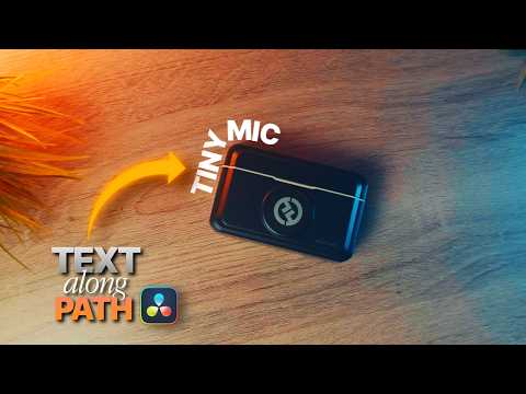 Text Follows Path Animation - DaVinci Resolve Tutorial