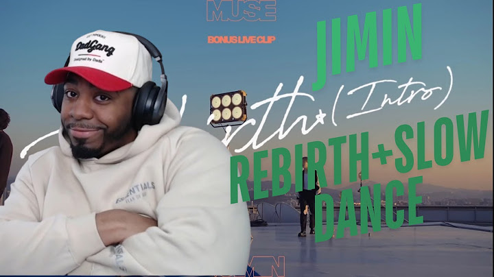 지민 (Jimin) 'Rebirth + Slow Dance (feat. Sofia Carson)' Live Clip *REACTION*