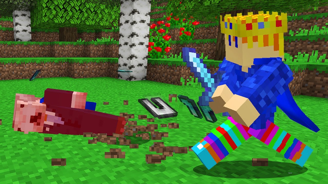 Тренировка пвп майнкрафт. Multiktok.