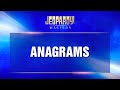 Anagrams | Final Jeopardy! | JEOPARDY! MASTERS