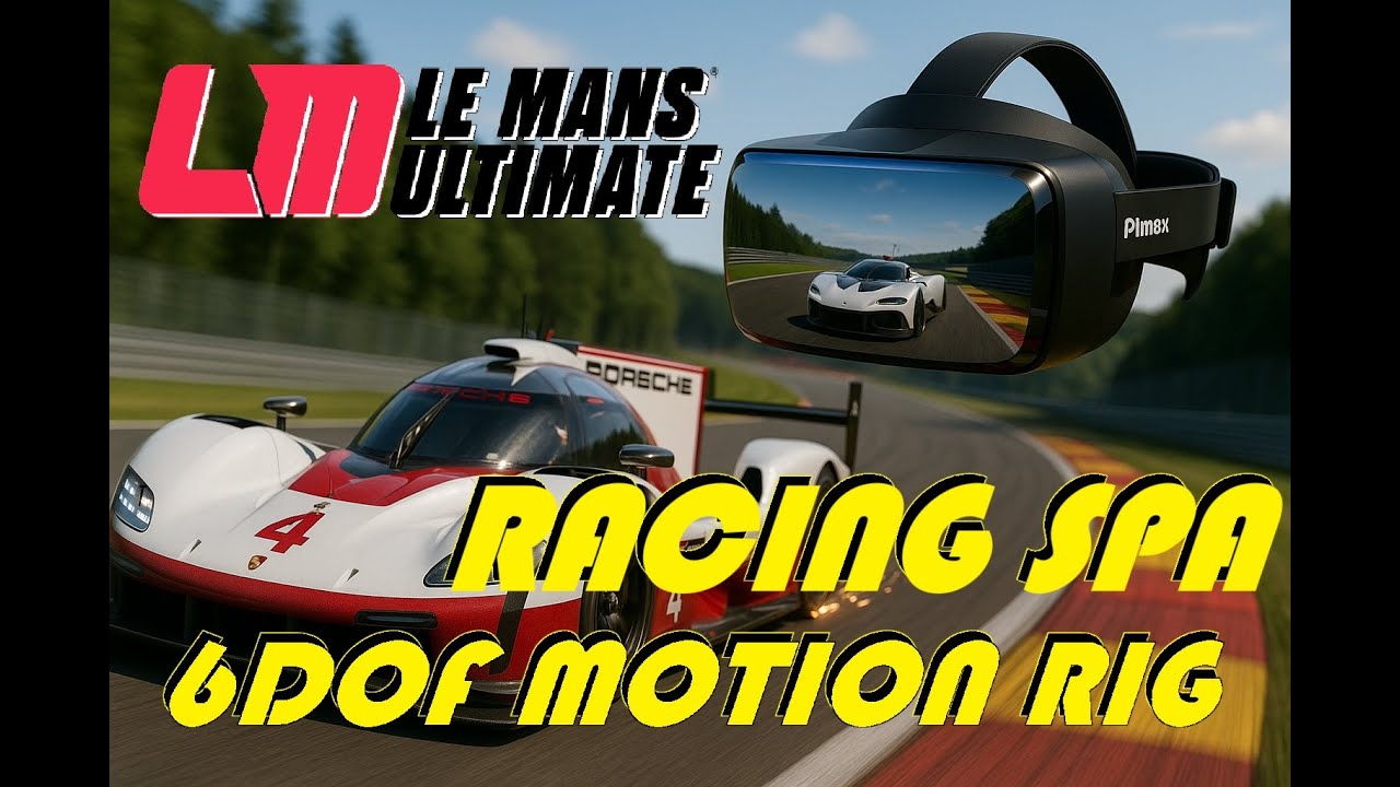 Le Mans Ultimate, Sim Racing, Motion Rig,