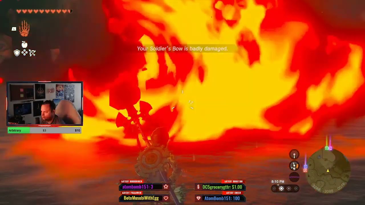 Mount Dunsel Cave ▶ Bubbul Gem Frog ▶ Bamitok (Raurus Blessing) Shrine completed